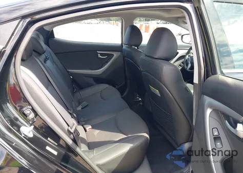 2015 Hyundai Elantra Limited from USA, damaged, VIN KMHDH4AE0FU286005